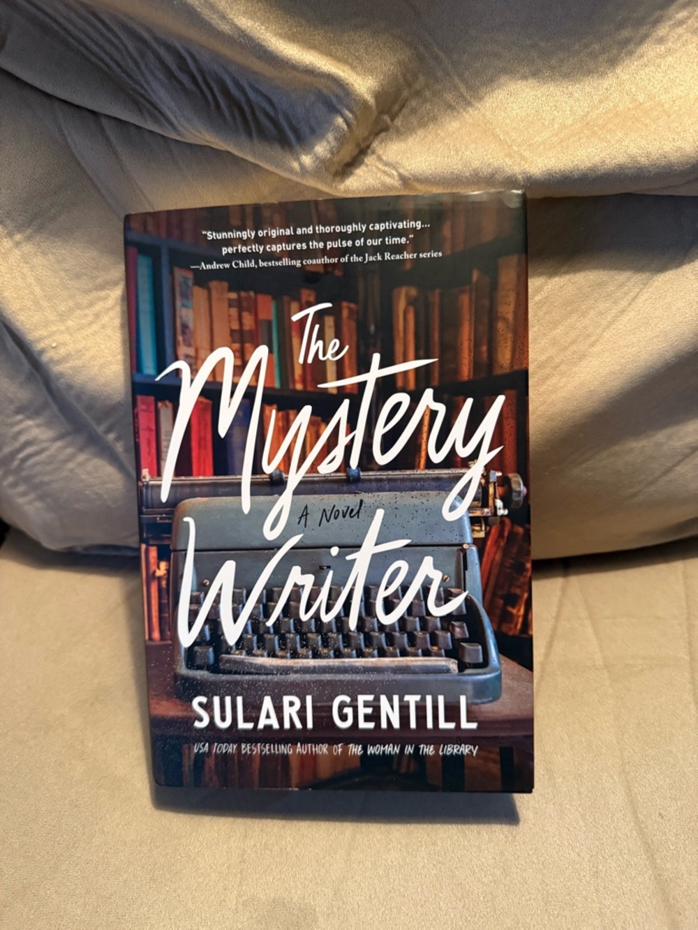 Brand new the mystery writer hard cover book